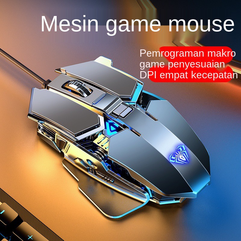Jual Aula/Tarantula Permainan Mouse Gaming Kabel Mekanik CF Makan Ayam