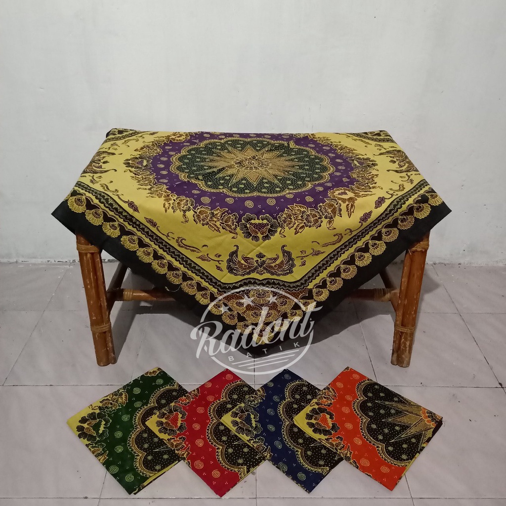 Jual Taplak Meja Ruang Tamu Taplak Meja Batik Taplak Meja Persegi ...