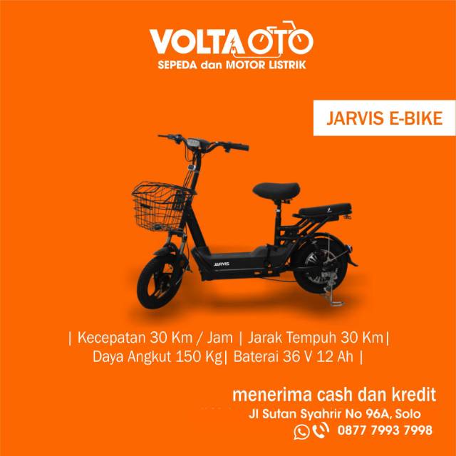 Jual Jarvis E Bike Sepeda Listrik Ebike E Bike Electric Bike Sepeda