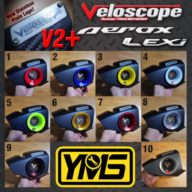 Jual Veloscope V2+ for Aerox / Lexi (Old) - Original by YMS | Shopee ...