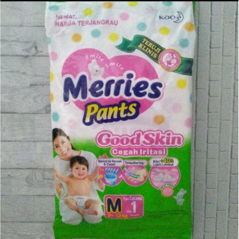 Jual Merries Pants Good Skin / Popok Tipe Celana /Satu Renceng isi 6 ...