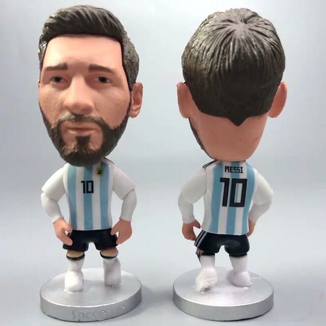 Jual Soccerwe Soccer Action Figure Lionel Messi Argentina | Shopee ...