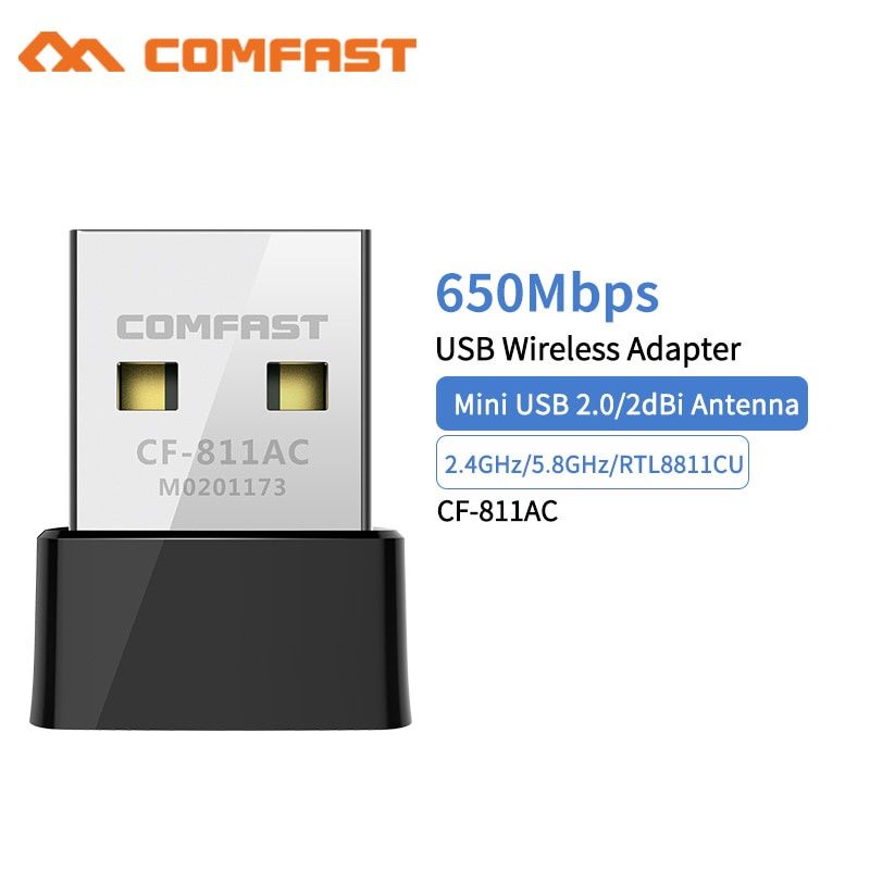 Jual PREORDER Comfast CF-811AC 650Mbps Wireless USB Wifi Adapter ...