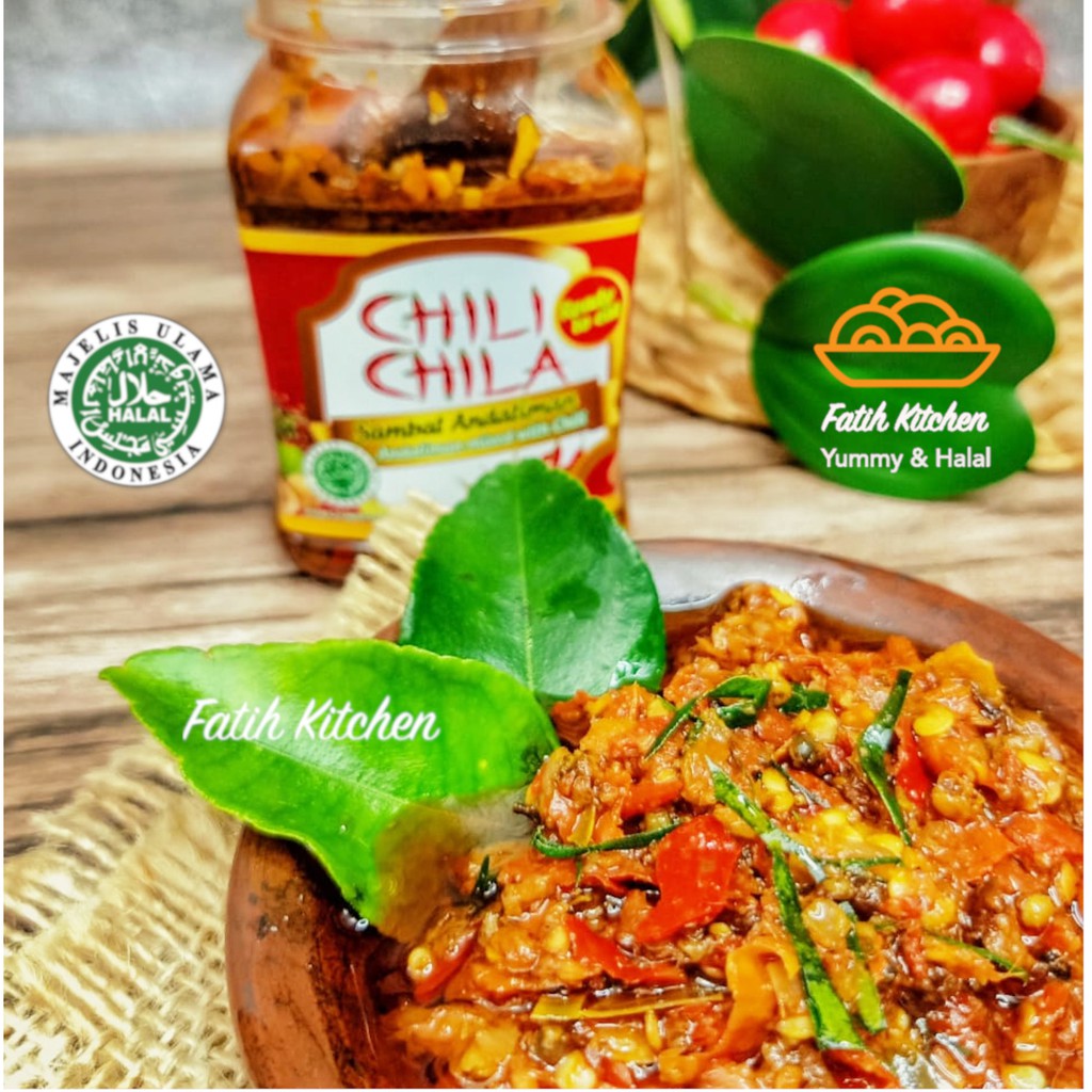 Jual Chili Chila Sambal 210 Gr Sambal Cumi Geprek Roa Matah