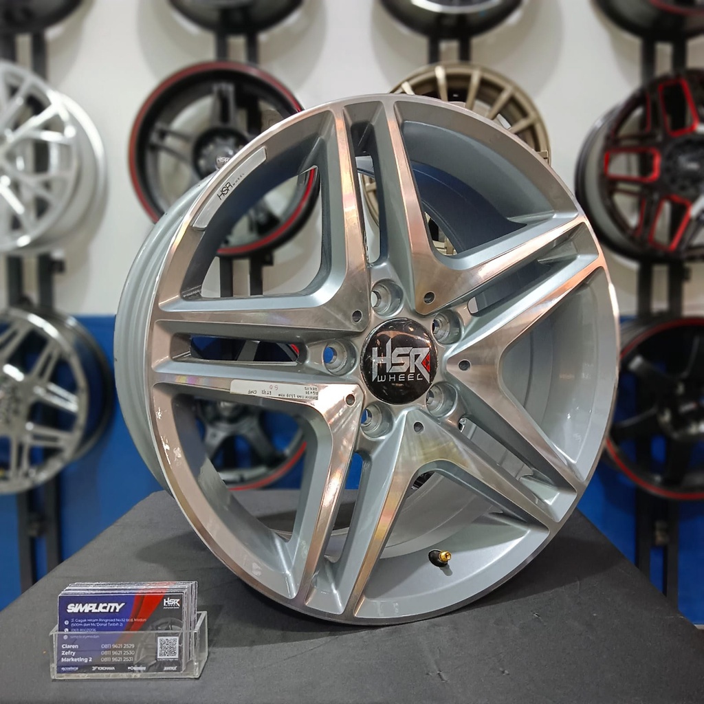 Jual Velg Mobil Racing Rostock Hsr R17 Scirocco Jetta Macan TT New ...