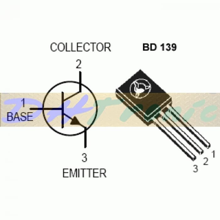 Jual BD-139 BD-140 Transistor Pinout BD 139 NPN BD 140 PNP Televisi ...