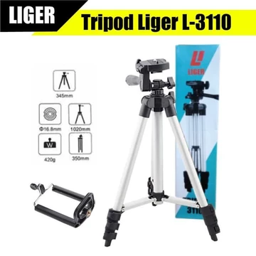Tripod L 3110 Liger Tripod HP Dan Kamera Universal Bonus Free Holder U