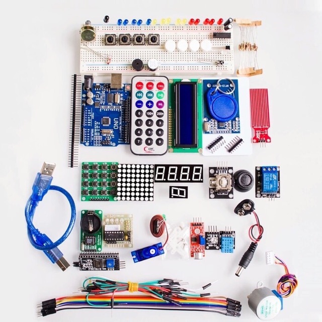 Jual Arduino Uno R3 Learning Kit Starter Upgrade Lengkap | Shopee Indonesia