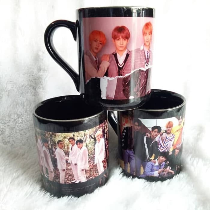 Jual Mug Hitam Custom Shopee Indonesia