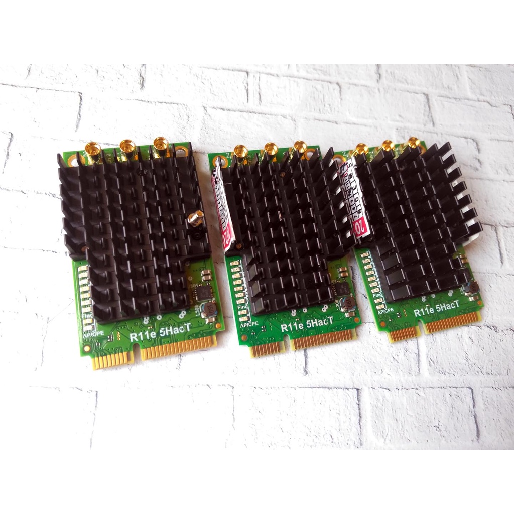 Jual miniPCIe mikrotik R11e-5HacT 5ghz ac 80 mhz mini pci express r11 e ...