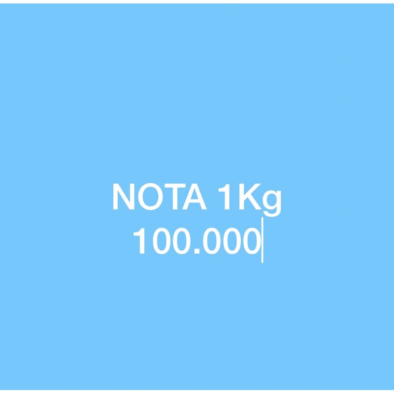 Jual Nota 1kg | Shopee Indonesia