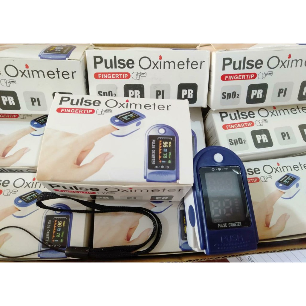 Jual FINGERTIP PULSE OXIMETER SPO2 SATURATION MONITOR LED MODEL SH01