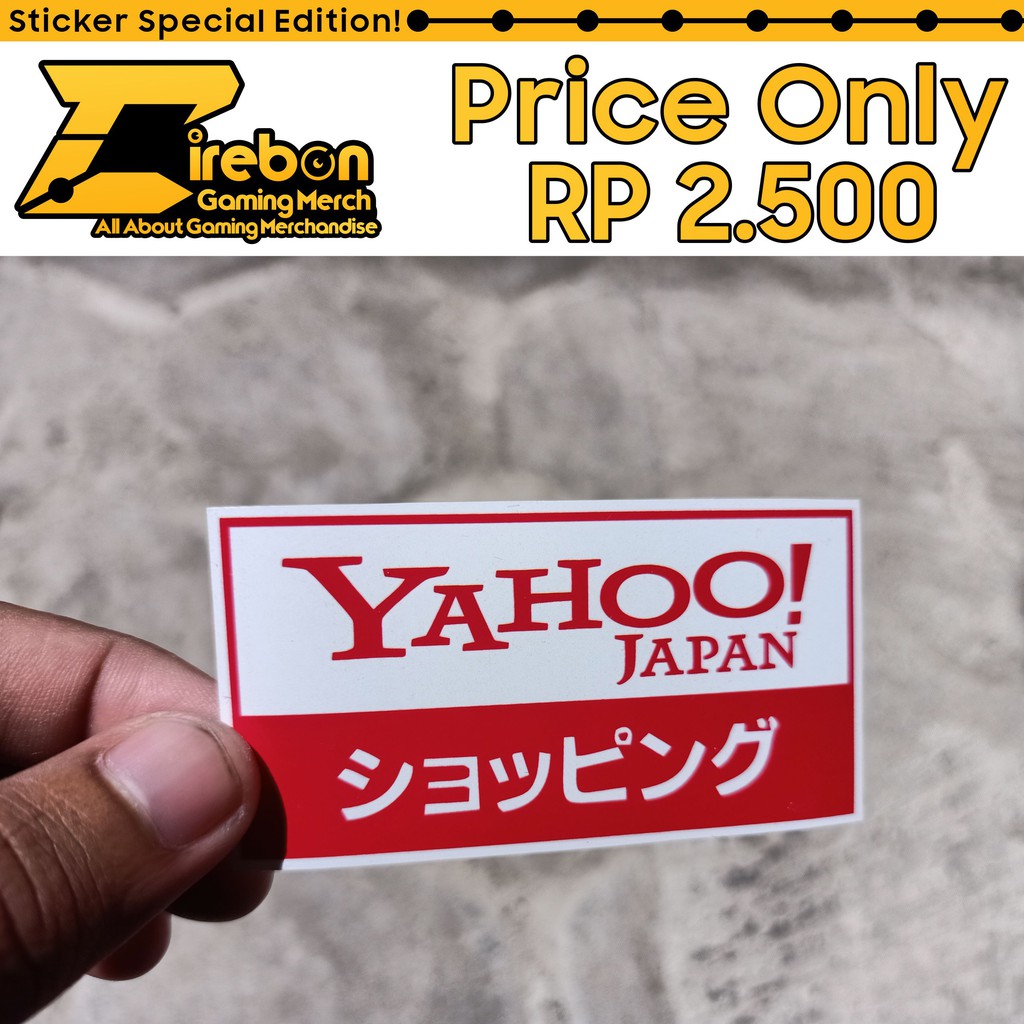 Jual Sticker Stiker Yahoo Japan | Shopee Indonesia