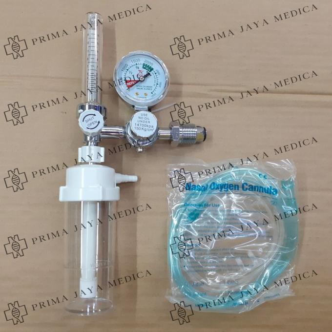 Jual Tabung Oksigen Set 3 In 1 Siap Pakai Tabung Regulator Dan Troller Shopee Indonesia 