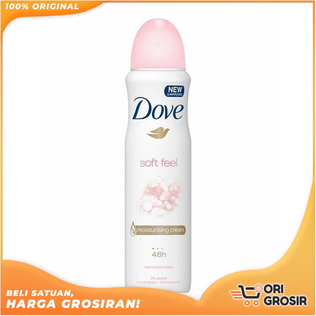 Jual ORI 100 DOVE Deodorant Body Spray 150ml Original Invisible