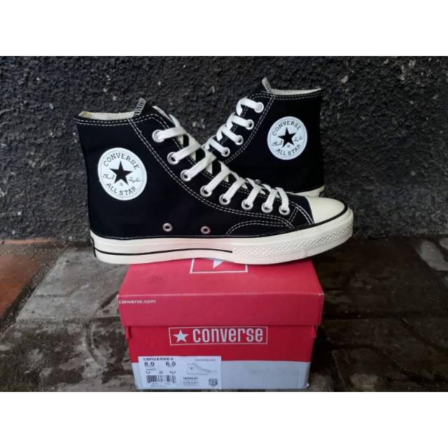 Jual Sepatu X Converse All Star Chuck Taylor 1970s 70s Black White