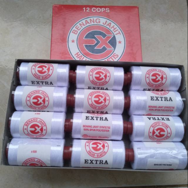Jual Benang Extra white (PUTIH) | Shopee Indonesia