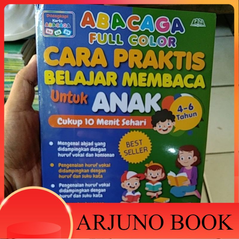 Jual BUKU ABACAGA CARA PRAKTIS BELAJAR MEMBACA UNTUK ANAK 4-6 TAHUN ...