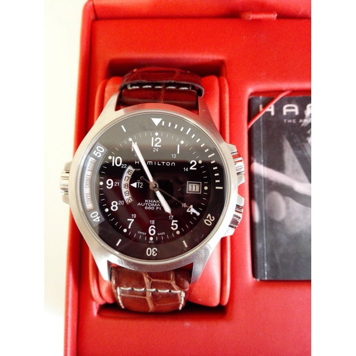 JAM TANGAN HAMILTON KHAKI 660