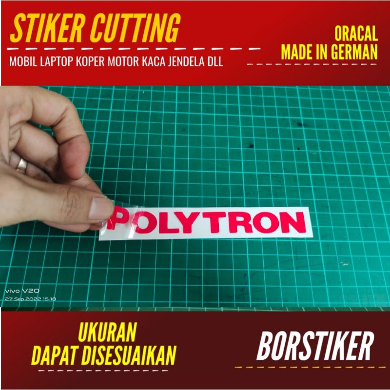 Jual Stiker Polytron Sticker Cutting Anime Logo Dll Shopee Indonesia