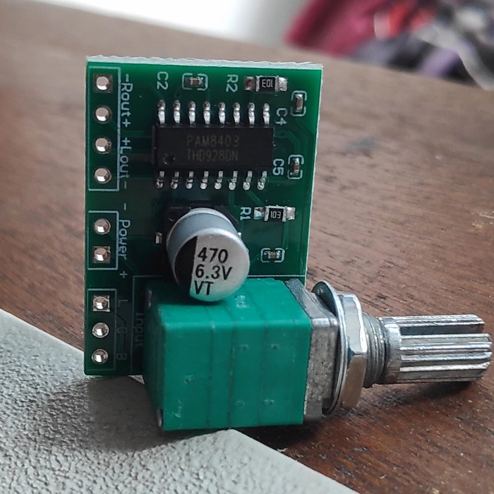 Jual modul kit pam8403 + volume Mini Power Amplifier Power Amp mini Shopee Indonesia