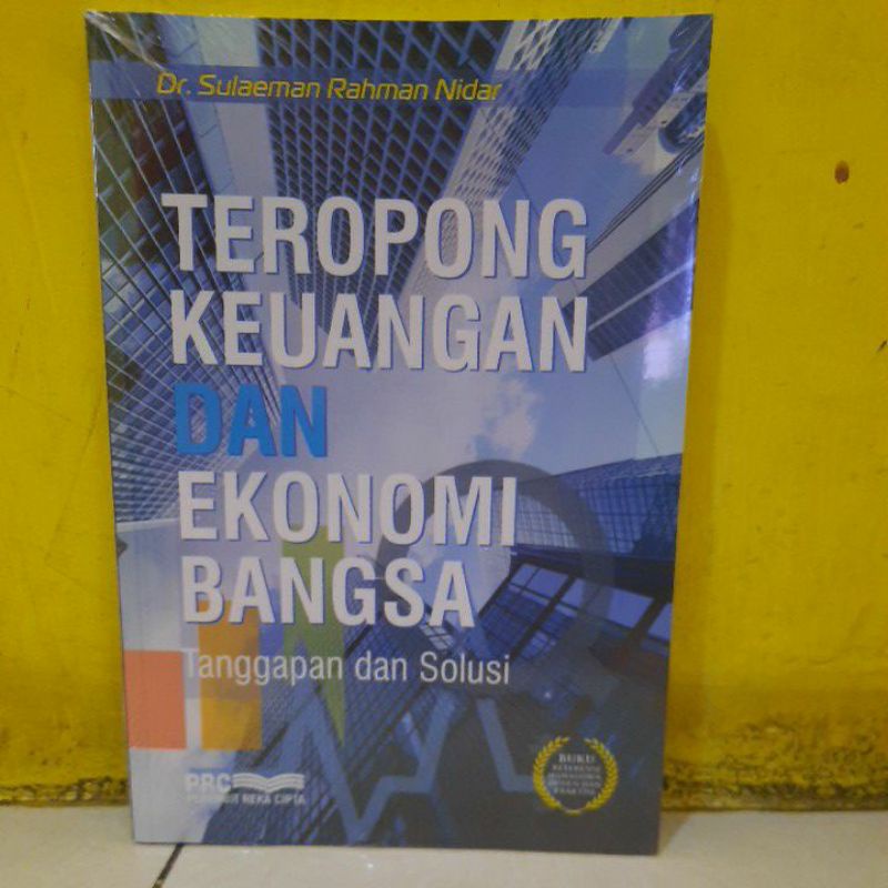 Jual Teropong keuangan dan ekonomi bangsa tanggapan dan solusi ...