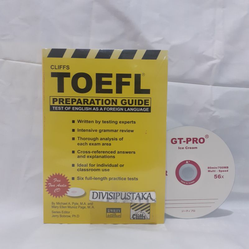 Jual Toefl Cliffs Preparation Guide + CD | Shopee Indonesia