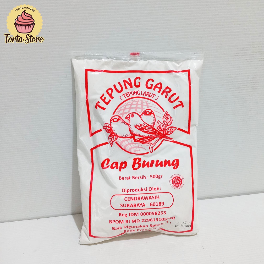 Jual Tepung Pati Garut / tepung lerut / Tepung larut 500gr | Shopee ...