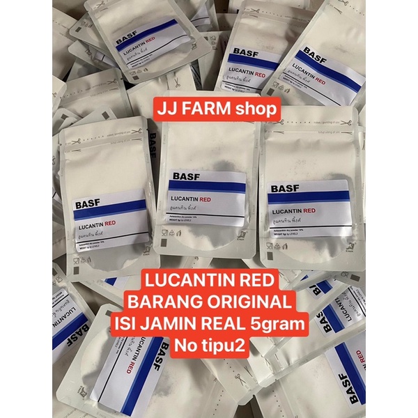 Jual LUCANTIN RED BASF germany garansi original produk pewarna merah ...
