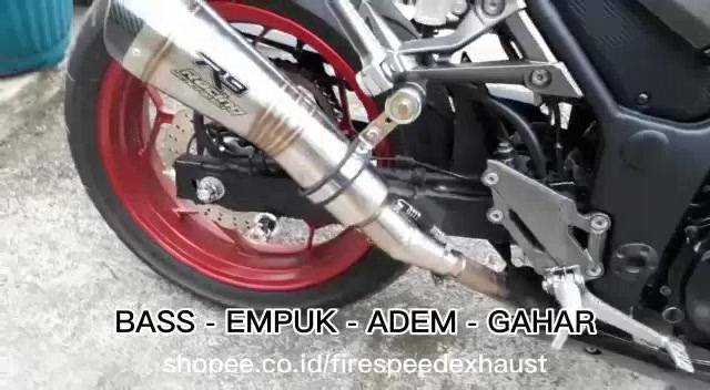 Jual KNALPOT RACING R9 H2 PNP R15 SONIC FU GTR CBR FACELIFT MX KING ...