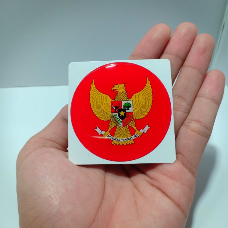 Jual LOGO TIMNAS INDONESIA Emblem sticker timbul resin lentur | Shopee ...