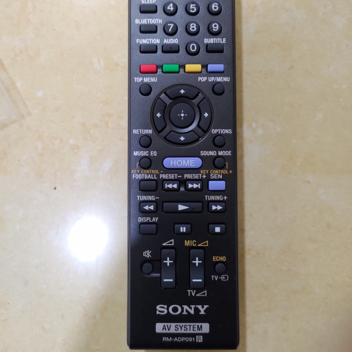 Jual Sony RM-ADP091 Remote Home Theater Sony Original | Shopee Indonesia