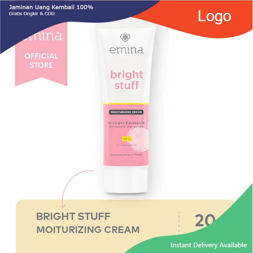 Harga emina bright stuff moisturizing deals cream