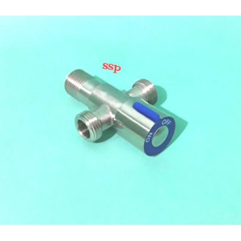 Jual STOP KERAN CABANG STAINLESS 304 | Shopee Indonesia