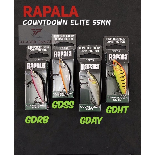 RAPALA CountDown Elite 5.5cm # CDE55-GDRB Lures buy at