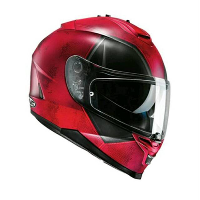 Jual HJC IS-17 Deadpool Helm Full Face | Shopee Indonesia
