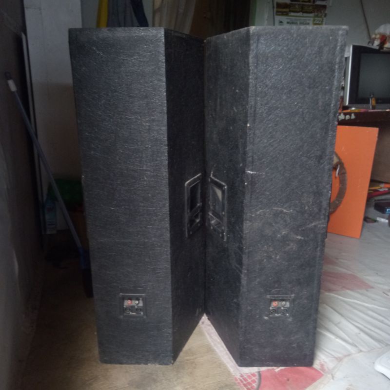 Jual 2 Box Speaker 15 Inch Double Model Kijing Sudah Resin Tanpa Gril ...
