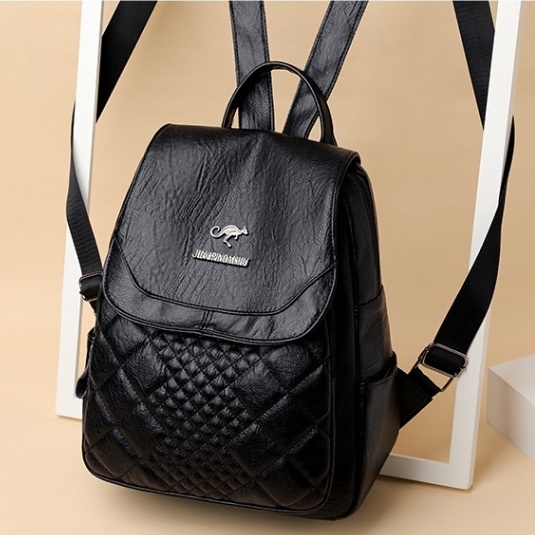 TAS RANSEL WANITA KOREA ANTI AIR HITAM SINALOA TA464B5 PREMIUM BACKPACK  SEKOLAH GENDONG KERJA PUNGGUNG KULIAH IMPORT BATAM REMAJA PREMIUM CEWEK