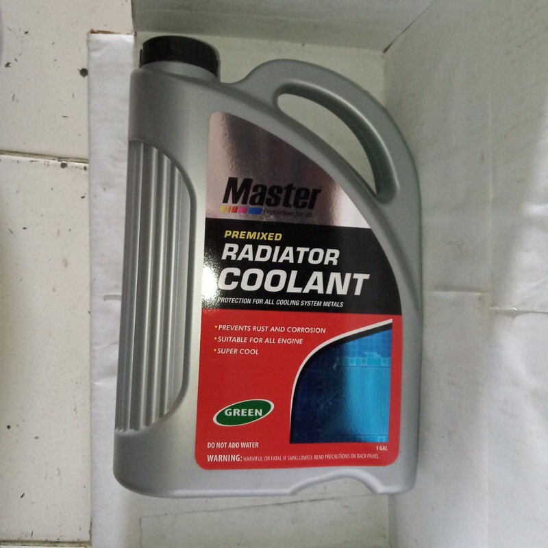 Jual Master Radiator Coolant Cairan Pendingin Green Hijau 5 liter ...