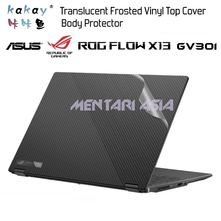 Jual Body Protector ASUS ROG FLOW X13 GV301 - KAKAY MATTE Translucent ...