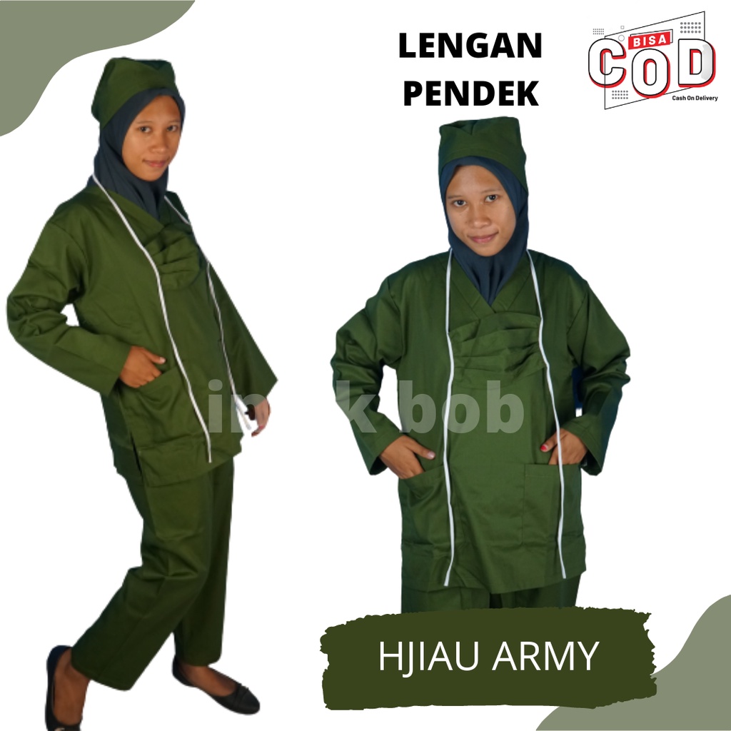 Jual Baju Ok Medis Warna Hijau Army Hijau Telur Asin Hijau Lemon