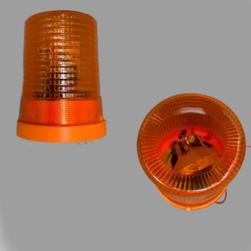 Jual LAMPU ROTARI ROTARY WARNING LIGHT MOBIL TRUK CONTAINER 24VOLT ...
