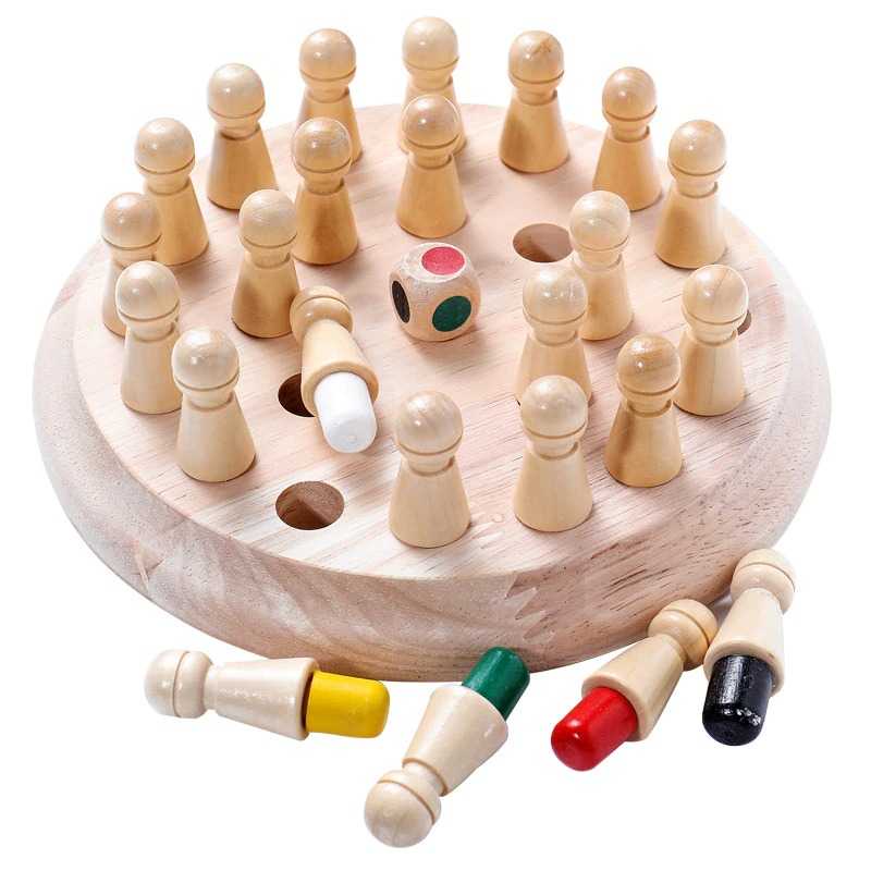 Jual JKLMOON Board Game Mainan Anak Memory Match Color Stick - GGS-005 ...