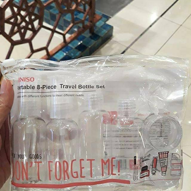 Jual Miniso Travel Bottle Set Shopee Indonesia