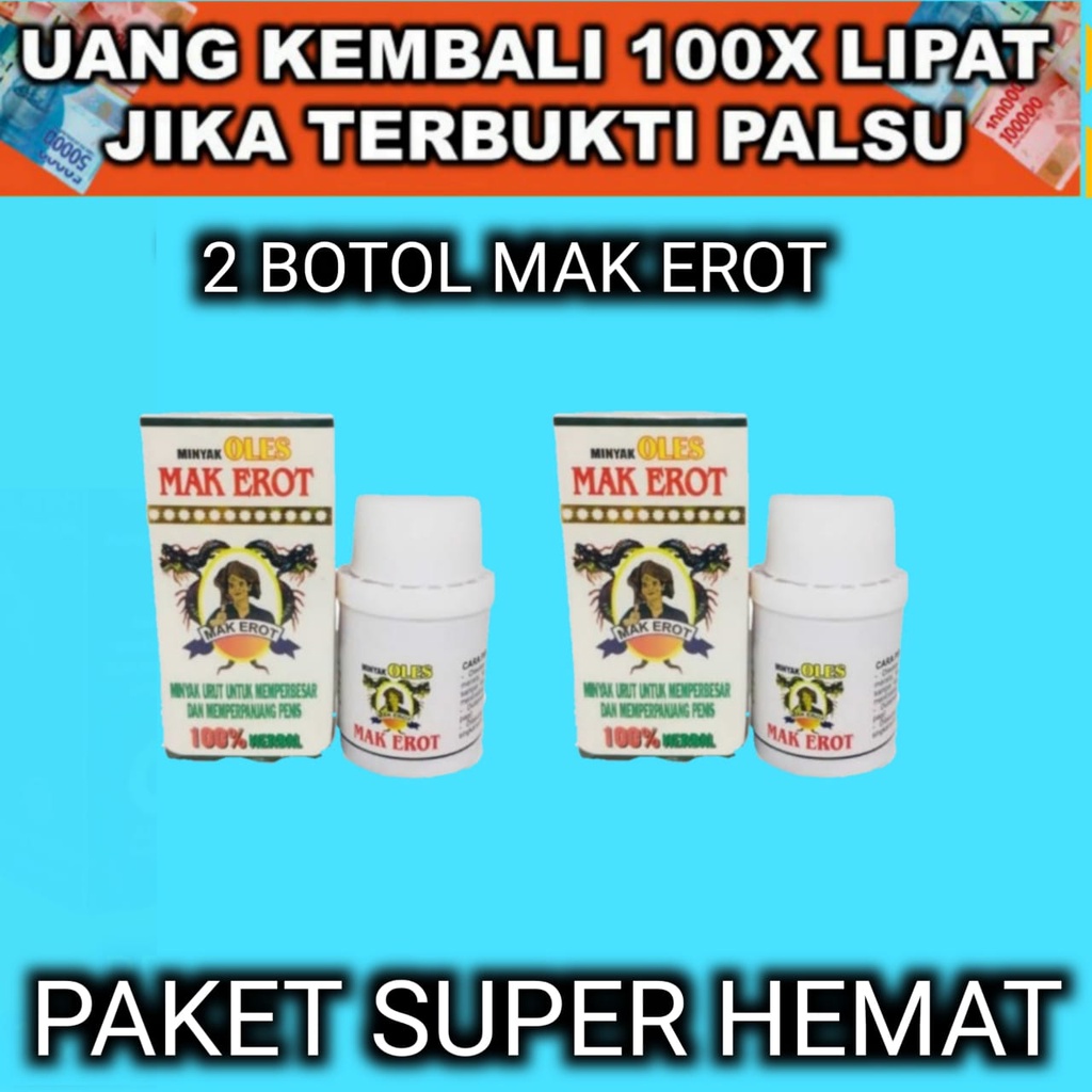 Jual Minyak Mak Erot Pembesar Penis Pria Kontol Pennis Venis Permanen