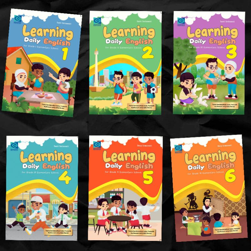 Jual Buku Bahasa Inggris Learning Daily English SD Kelas 1 2 3 4 5 6 ...