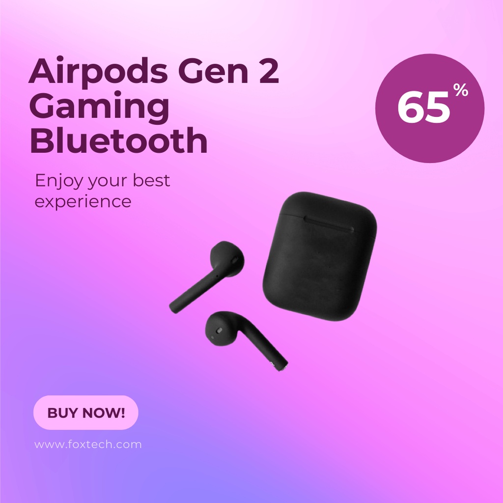 Jual Airpods Wireless Charging Case Gen 2 Black Edition Wireless