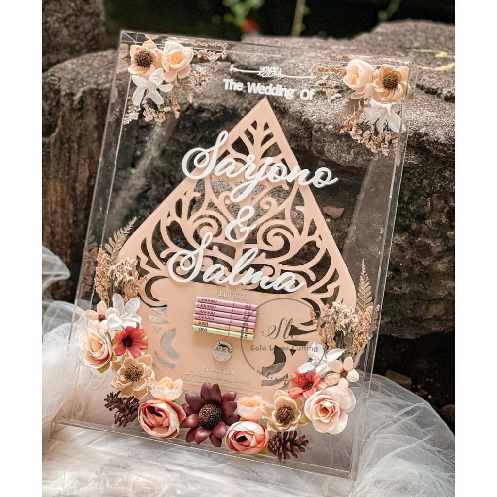 Jual BOTANIQUE GUNUNGAN SERIES 25X35cm Mahar Pernikahan GIFT ...