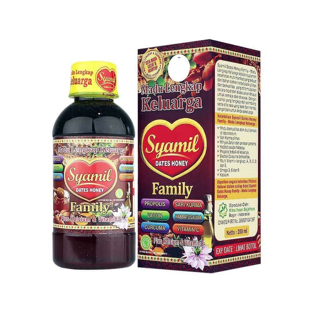 Jual Madu SYAMIL HERBAL keluarga syamil FAMILY madu lengkap keluarga ...