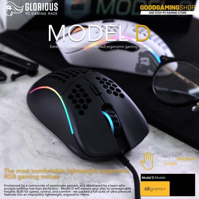 Jual Glorious Model D G Gaming Mouse High Quality | Shopee Indonesia